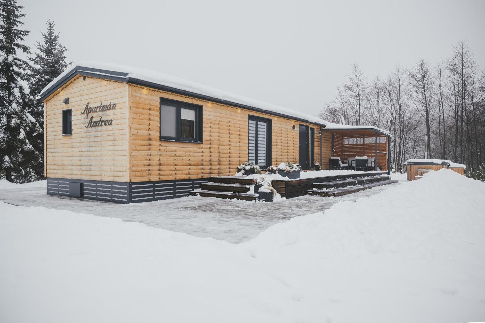 Apartman Andrea Červená Voda Eksteriør bilde